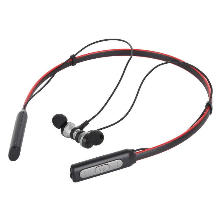 HT1 Magnetic Wireless Bluetooth In-ear Stereo Headphones (Red)