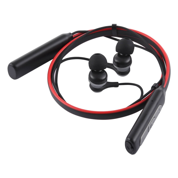 Écouteurs intra-auriculaires stéréo Bluetooth sans fil magnétiques HT1 (rouge)