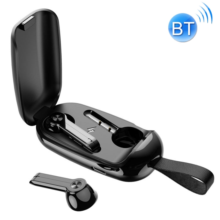 XG-9 Bluetooth 5.0 TWS in-Ear Mini Bass Bluetooth Earphone (Black)