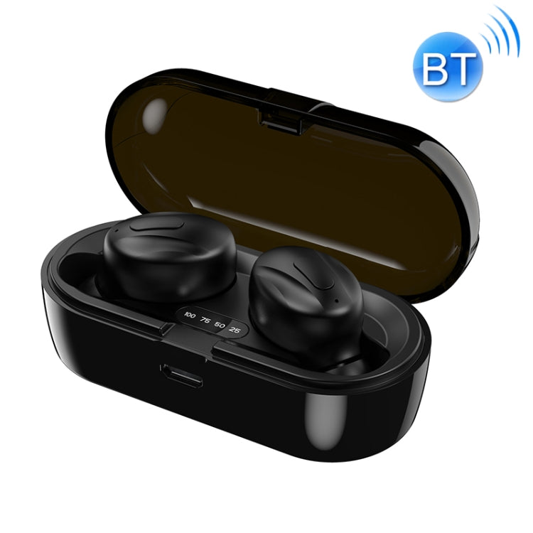 XG13 Bluetooth 5.0 TWS Mini Wireless Stereo Bluetooth Earphone (Black)
