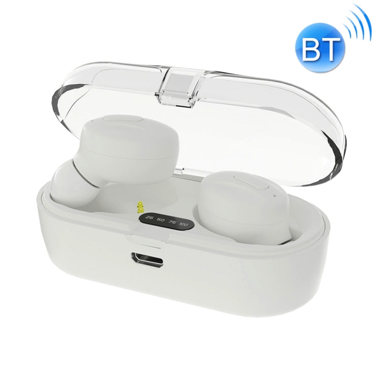 XG13 Bluetooth 5.0 TWS Mini Stereo Wireless Bluetooth Earphone (White)