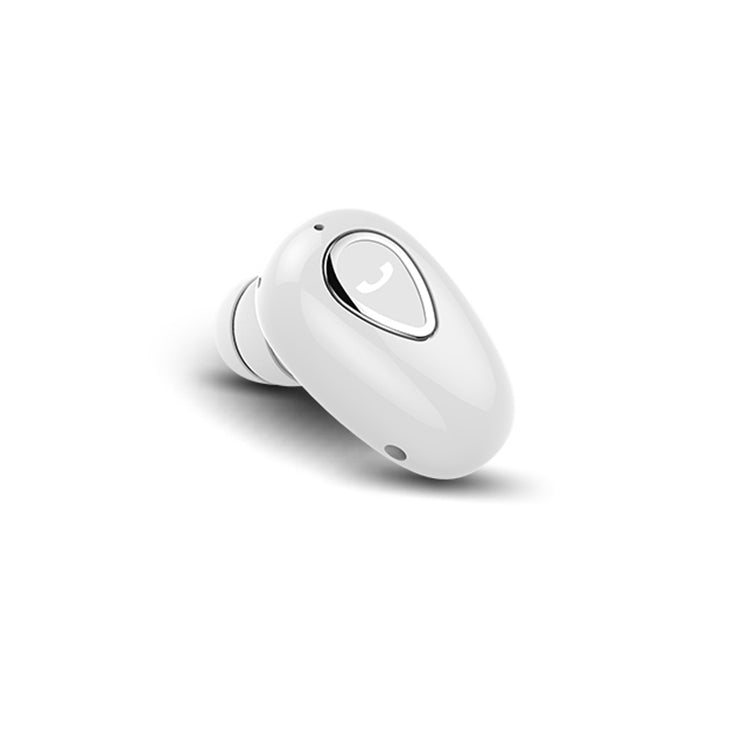 YX01 Écouteur sans fil Bluetooth 4.1 résistant à la transpiration, prise en charge de la connexion mémoire et appel HD (blanc)