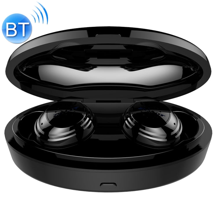 ZEALOT H19 TWS Bluetooth 5.0 Touch Auriculares Inalámbricos Bluetooth con caja de Carga Magnética compatible con llamadas HD y conexión automática Bluetooth (Negro)
