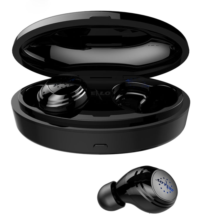 ZEALOT H19 TWS Bluetooth 5.0 Touch Wireless Bluetooth Headphones with Magnetic Charging Box Support HD Calls and Bluetooth Auto Connect (Black)