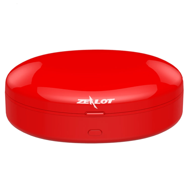 ZEALOT H19 TWS Bluetooth 5.0 Touch Wireless Bluetooth Earphone avec boîtier de charge magnétique prend en charge les appels HD et la connexion automatique Bluetooth (rouge)