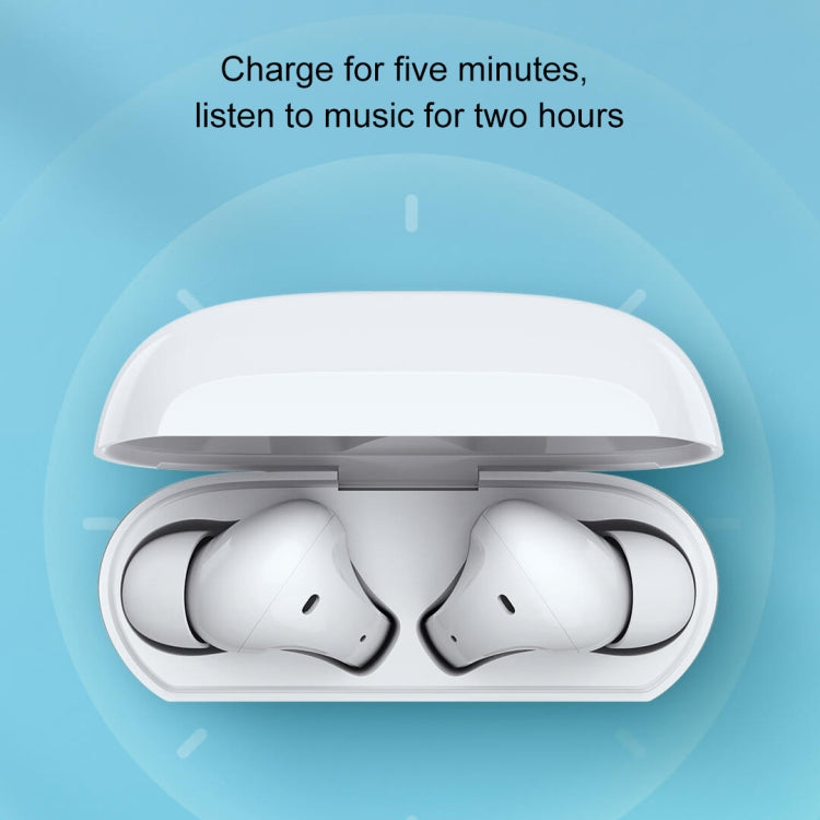 Original Xiaomi Youpin ZMI Purpods TWS Call Noise Reduction Touch Écouteur Bluetooth avec boîtier de charge (Blanc)