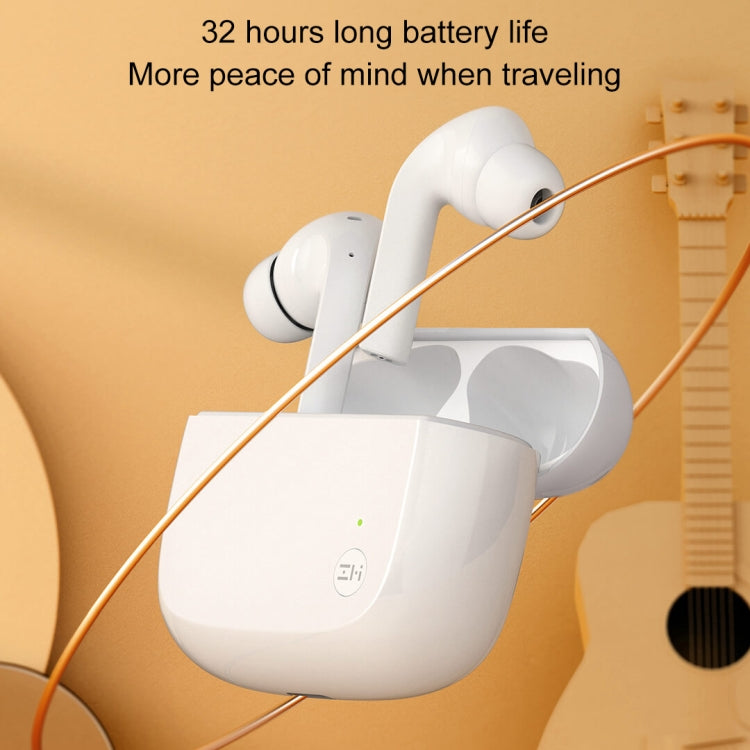 Original Xiaomi Youpin ZMI Purpods TWS Call Noise Reduction Touch Bluetooth Earphone with Charging Box (White)