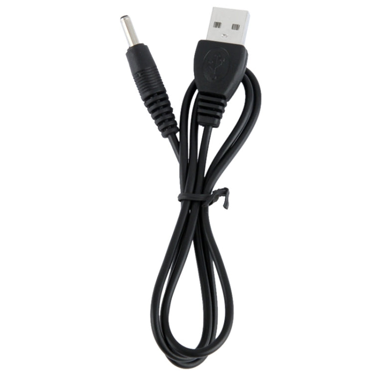 Cable de Alimentación USB Macho a CC de 3.5x1.35 mm longitud: 1.2 m (Negro)