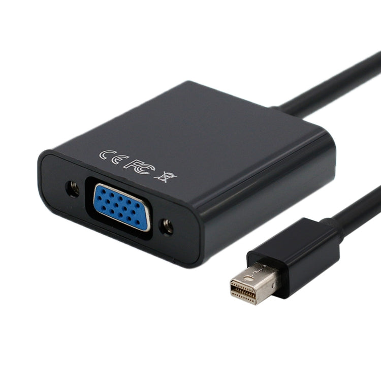 Adaptador de Cable Mini DisplayPort a VGA 1080P (Negro)