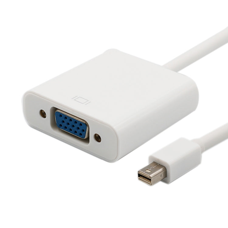 Mini DisplayPort to VGA 1080P Cable Adapter (White)