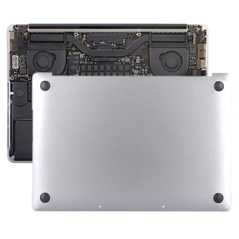 Cubierta Inferior Tapa Apple MacBook Pro Retina 13 A1706 2016 2017 Plata