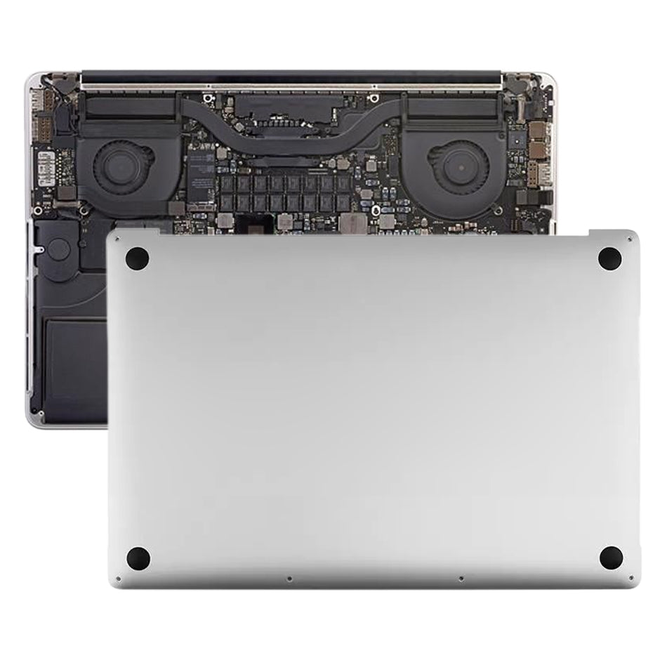 Cubierta Inferior Tapa MacBook Pro Retina 15 A1990 2018 2019 EMC3215 Plata