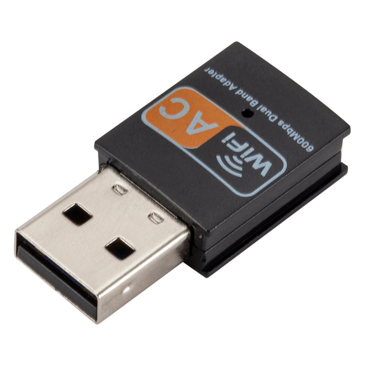 Adaptador WIFI USB de Doble Banda de CA de 600 Mbps