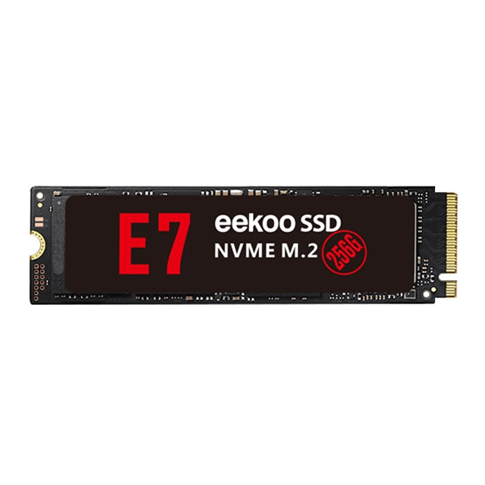 eekoo E7 Solid State Drive NVME M.2 Interface PCI-E 256 Go pour ordinateurs de bureau / ordinateurs portables