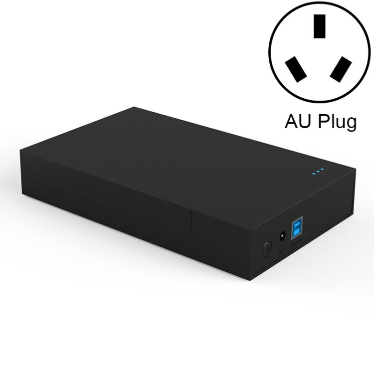 Azulendless 2.5 / 3.5 Inch SSD USB 3.0 PC Computer External Solid State Mobile Hard Drive Enclosure Hard Disk Drive (AU Plug)