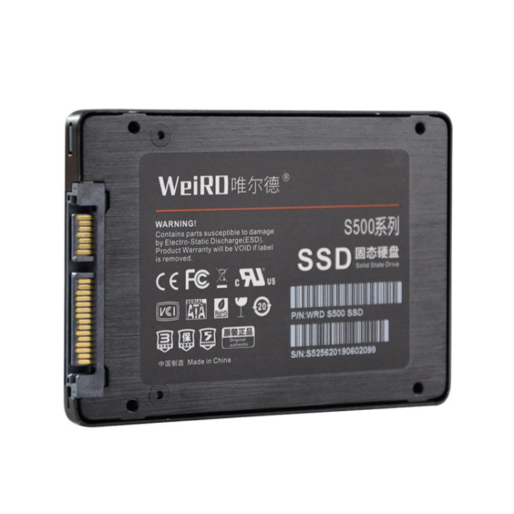 Unidad de estado sólido WEIRD S500 128GB 2.5 pulgadas SATA3.0 Para computadora Portátil computadora de escritorio
