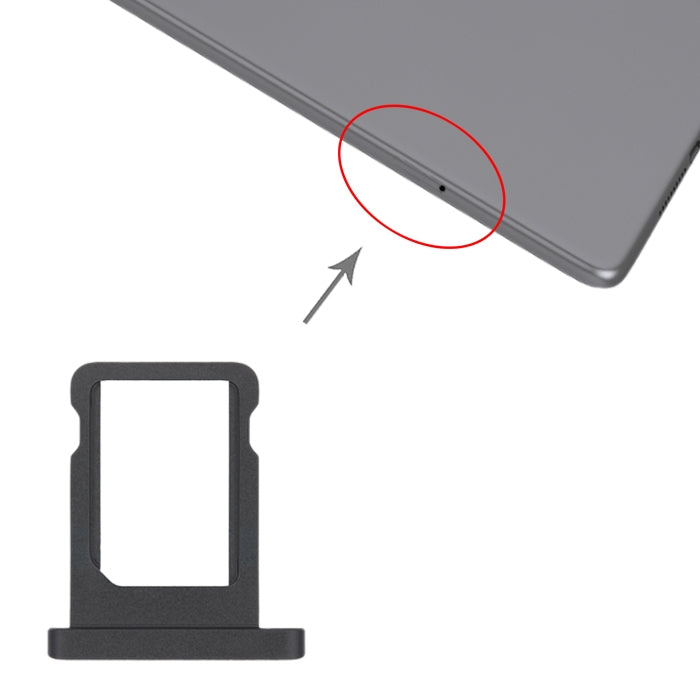 Plateau de carte SIM pour iPad Mini (2019) / Mini 5 A2124 A2125 A2126 A2133 (Noir)