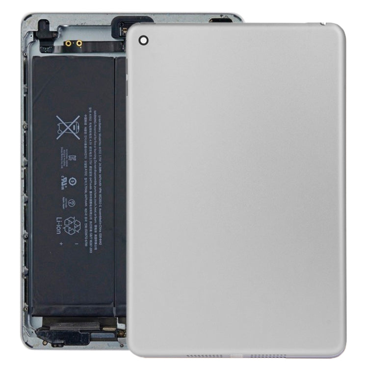 Cubierta la Carcasa Trasera la Batería Para iPad Mini 4 (Versión WiFi) (Plata)