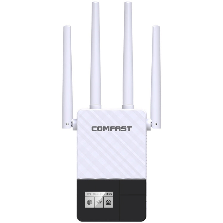 COMFAST CF-WR760AC Dual-Band Gigabit WiFi Network Amplifier Repeater with Oled Display