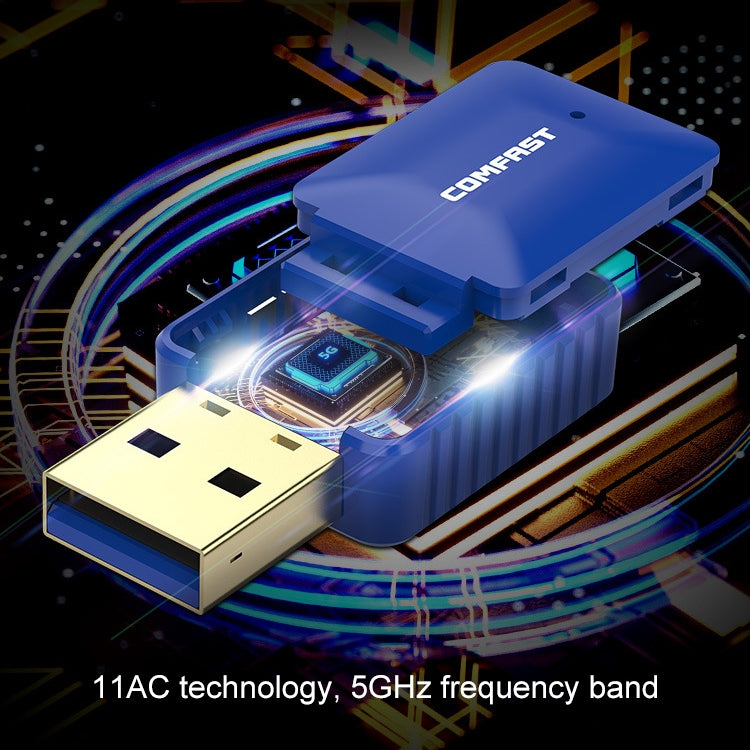COMPAKE CF-726B 650 Mbps Bluetooth Bluetooth WiFi USB Adaptateur Réseau Récepteur