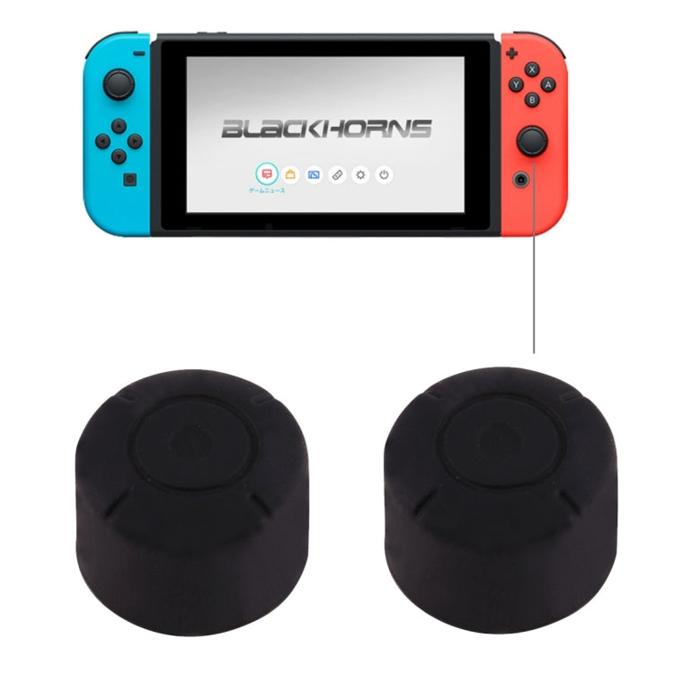 2 STÜCKE Für Nintendo Switch Game Button Silikonkappen Schutzhülle Farbe zufällige Lieferung