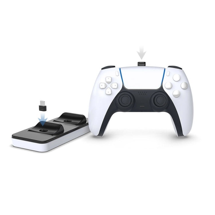 DOBE TP5-0505 Game Controller Gamepad Dual Port Charging Dock For PS5