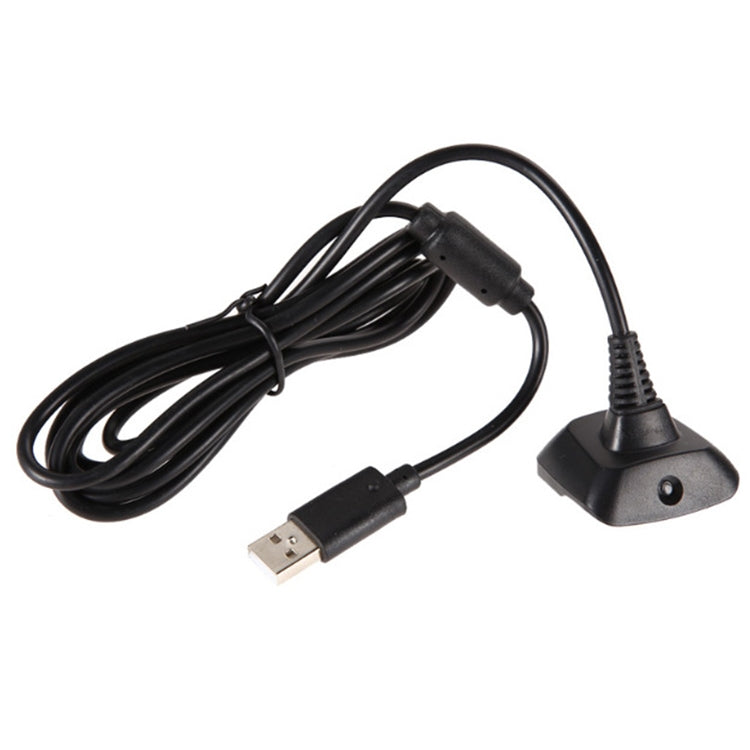 Câble de charge pour manette sans fil Xbox 360 1,5 m avec magnétique pour Xbox 360 (blanc)