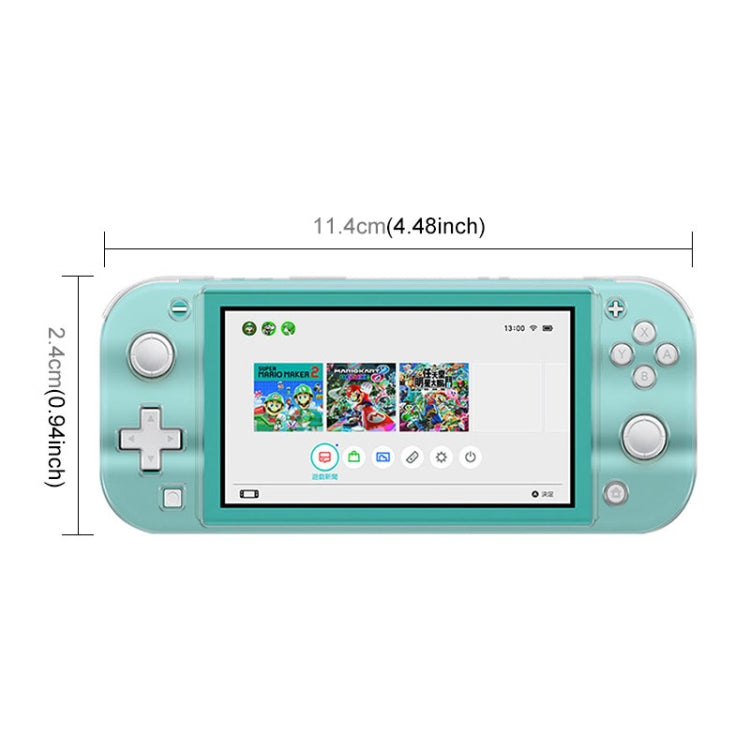 PC Game Host Crystal Protective Case for Switch Lite (Transparent)