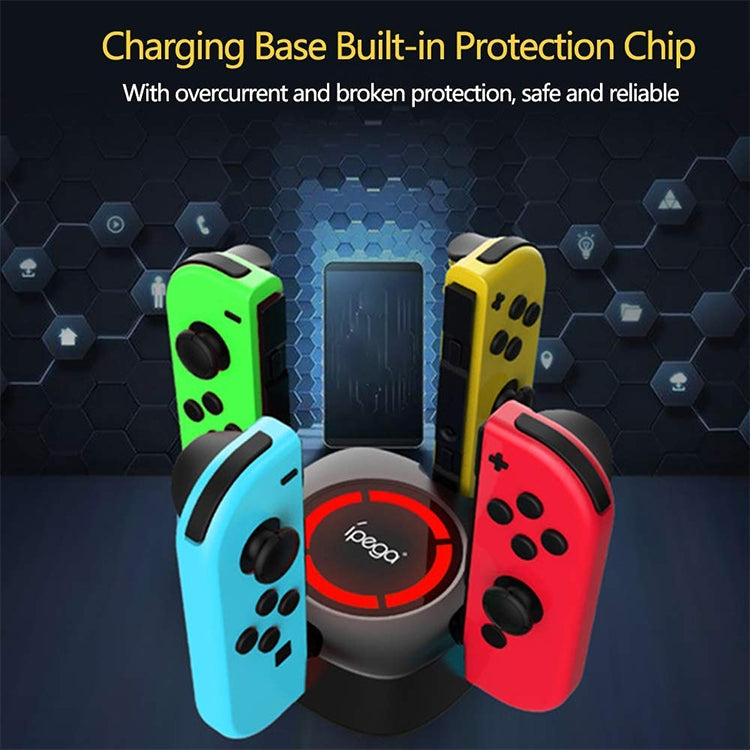 PG-9177 4 in 1 Gamepad Charger For Nintendo Switch Joycon