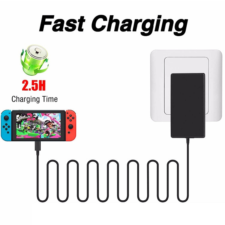 AC Adapter Charger For Nintend Switch EU Plug