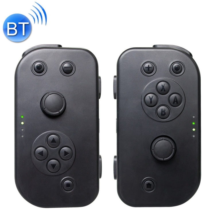 Manette de jeu Bluetooth sans fil gauche et droite pour commutateur Joy-con (noir)