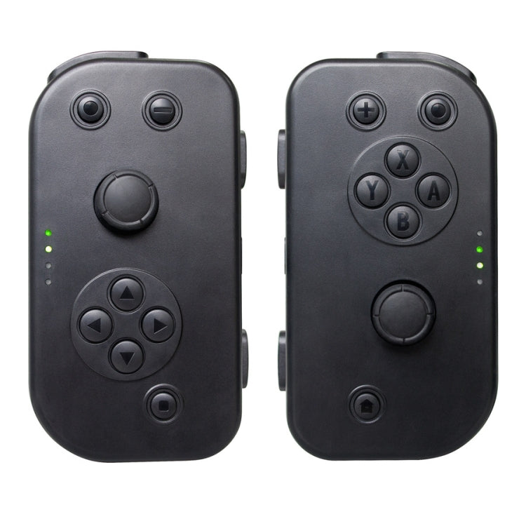 Controlador de juegos Bluetooth Inalámbrico izquierdo y derecho Gamepad Para Switch Joy-con (Negro)