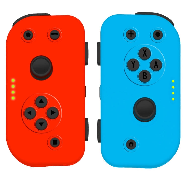Manette de jeu Bluetooth sans fil gauche et droite pour commutateur Joy-con (bleu + rouge)