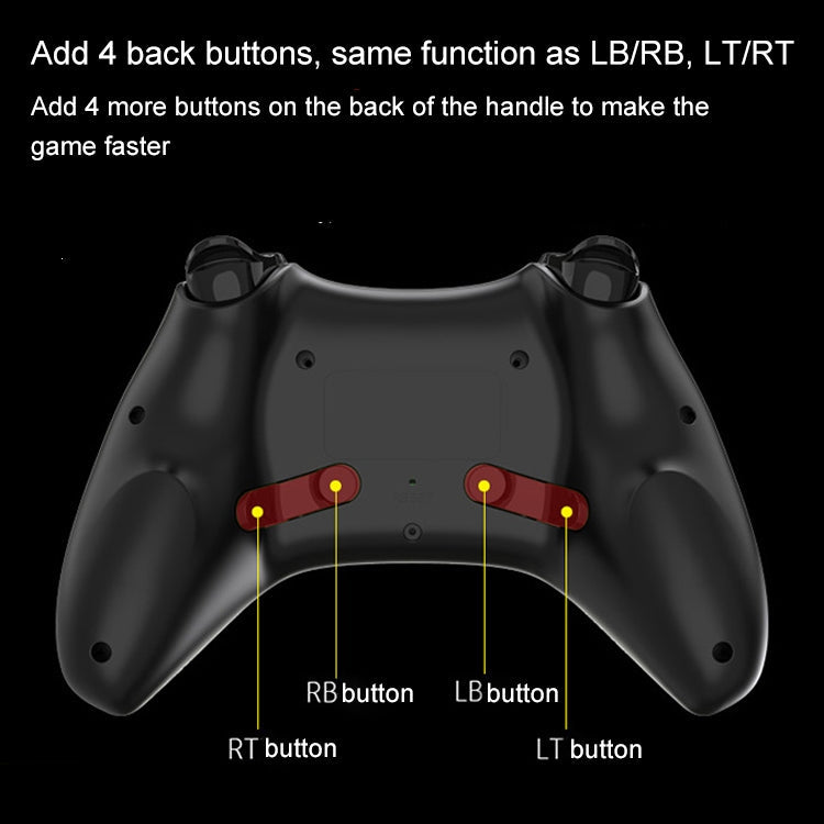 Gamepad Inalámbrico Bluetooth Game Controller Para Switch (Gris)