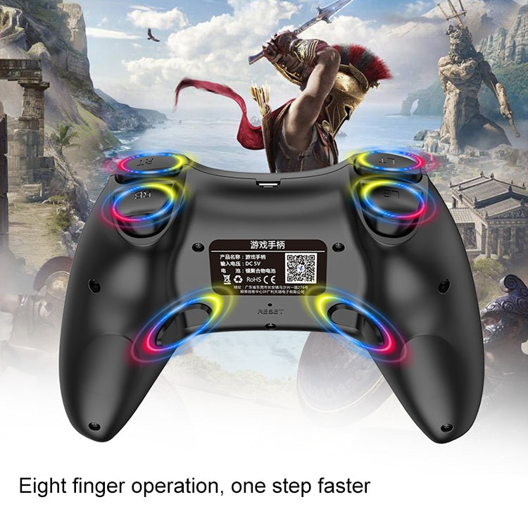 Wireless Bluetooth Game Controller Gamepad for Switch (Grey)