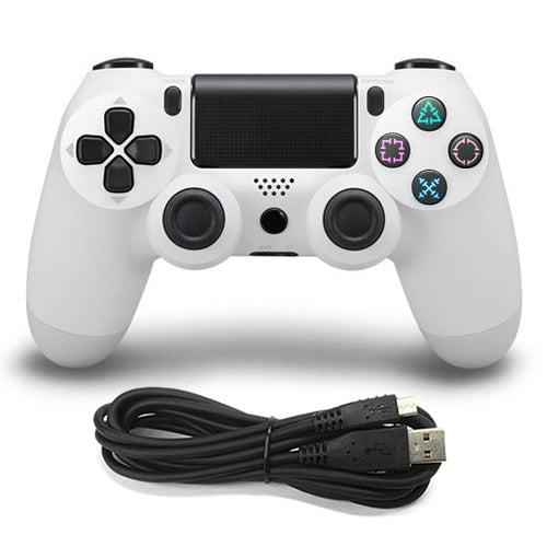 Controlador de Juegos con Cable Para Sony PS4 (Blanco)