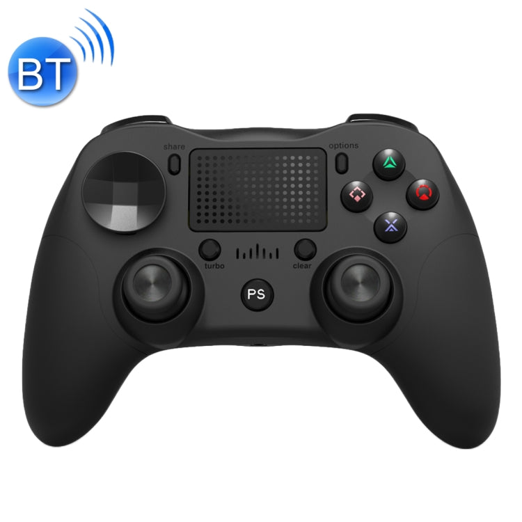 Contrôleur de poignée de jeu sans fil Bluetooth P912 pour PS4 / PC (noir)
