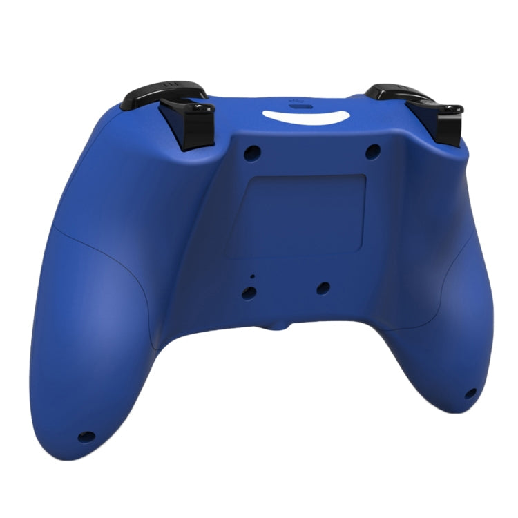 Controlador de manija de Juego Inalámbrico Bluetooth P912 Para PS4 / PC (Azul)