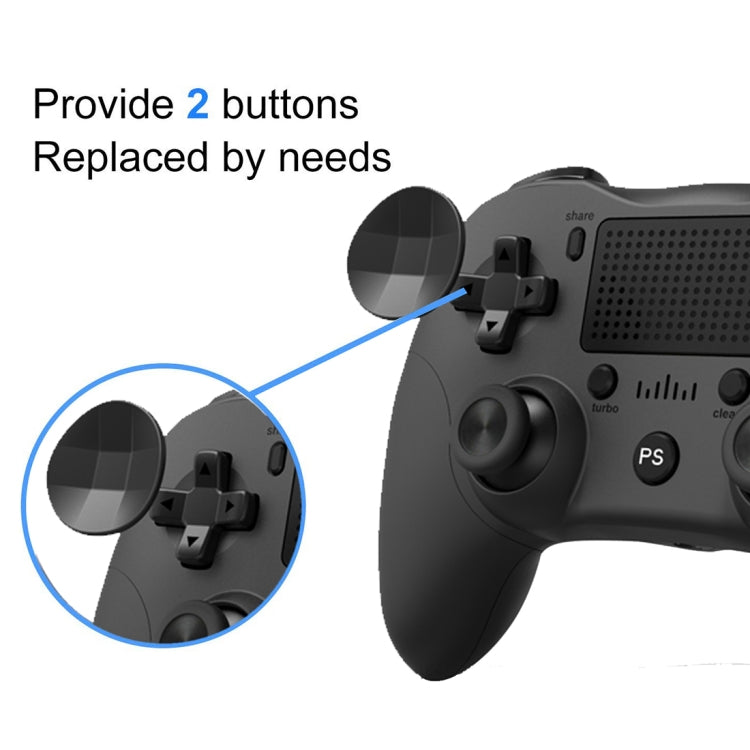 Contrôleur de poignée de jeu sans fil Bluetooth P912 pour PS4 / PC (bleu)