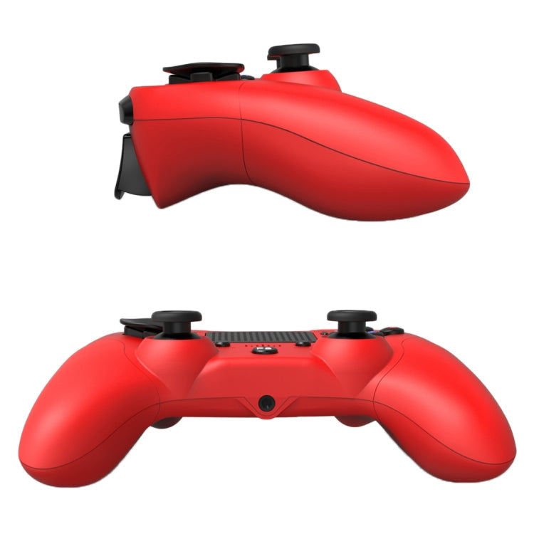 Contrôleur de poignée de jeu sans fil Bluetooth P912 pour PS4 / PC (rouge)
