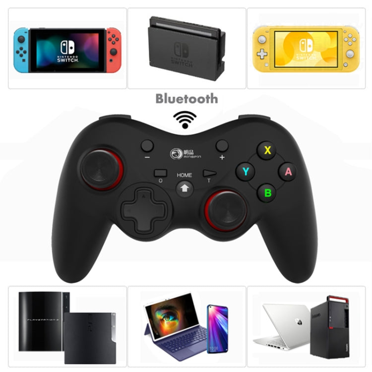 Contrôleur de poignée de jeu sans fil Bluetooth S810 pour Nintendo Switch / Switch Lite / PS3 (noir)