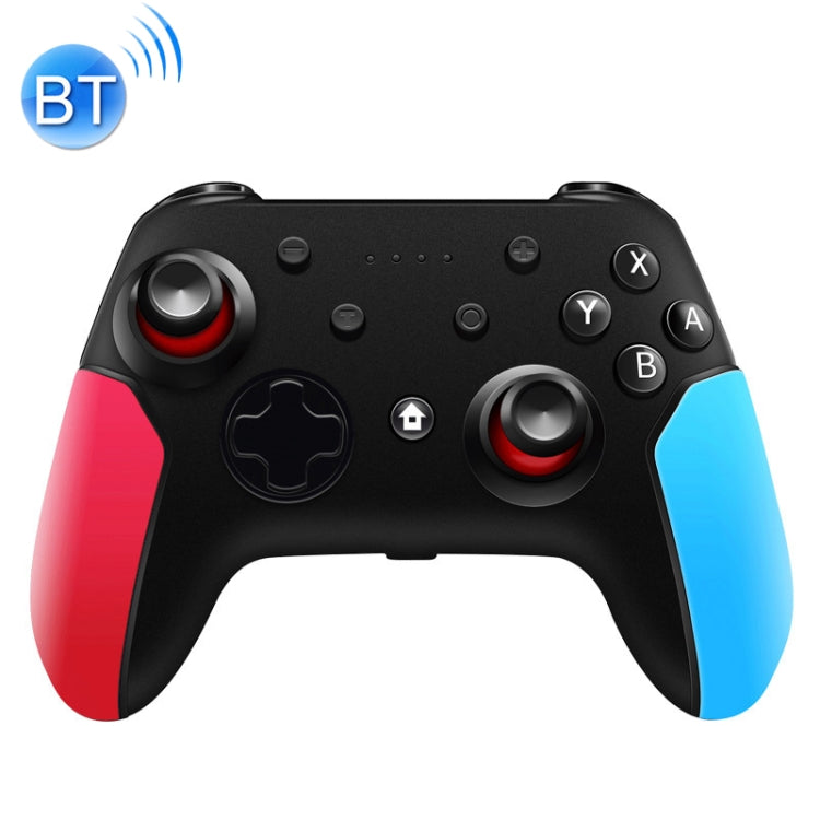 Vibración de captura de Pantalla de mango Bluetooth ajustable Para interruptor y PC (Rojo)