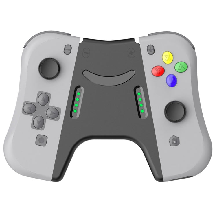 SP-5088ZJ For Switch Joy-con Left and Right Wireless GamePad Bluetooth Game Handle Controller (Dark Grey)