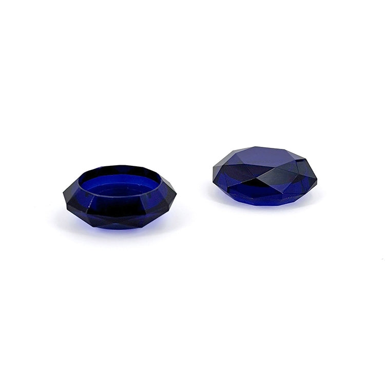 2 Diamond Texture Gaming Grip Caps For PS5 (Blue)