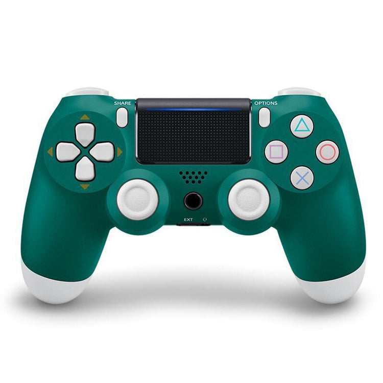 Para PS4 Controlador de Juegos Inalámbrico Bluetooth Gamepad con Luz Versión US (Verde)
