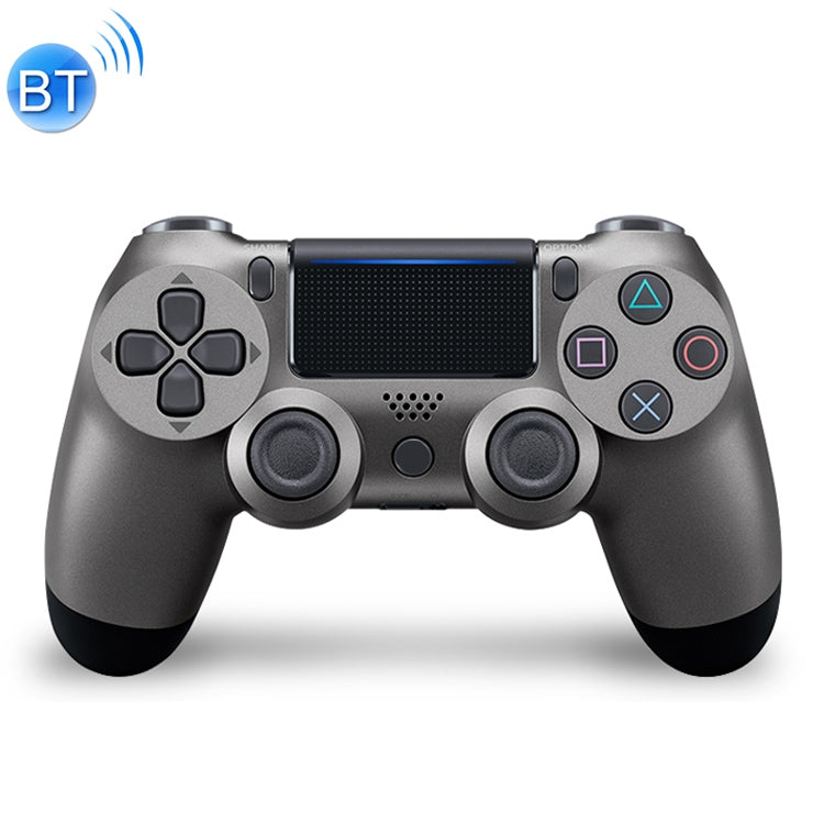 Para PS4 Controlador de Juegos Inalámbrico Bluetooth Gamepad con Luz Versión US (Gris)
