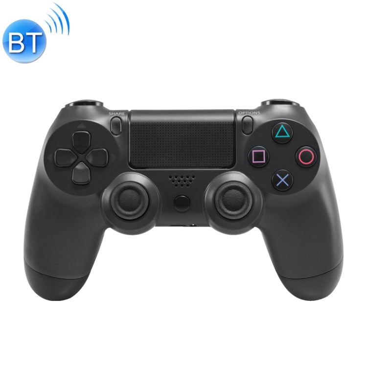 Contrôleur de poignée de jeu Bluetooth sans fil avec lampe pour PS4 version US (noir)