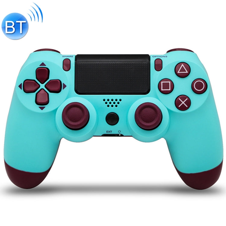 Wireless Bluetooth Game Handle Controller with Lamp for PS4 US Version (Mint Green)