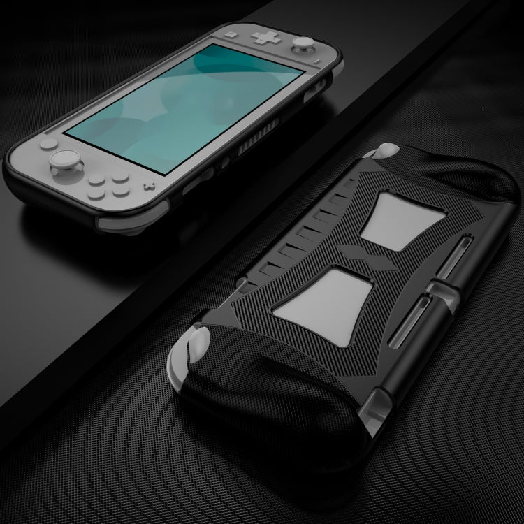 Coque de protection en TPU souple résistant aux chutes pour Nintendo Switch Lite (noir)