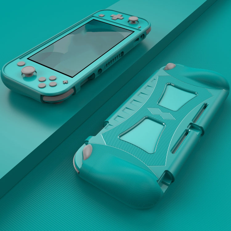 Resistencia a la caída de la cáscara Protectora suave de TPU Para el interruptor Nintendo Lite (Azul)